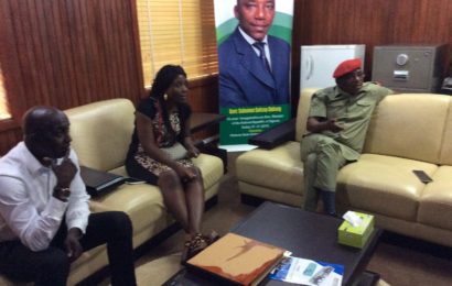 Siasia, Wife Pay Thank You Visit to Dalung