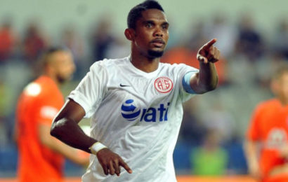 Turkish Club Suspends Eto’o for Racist Comments