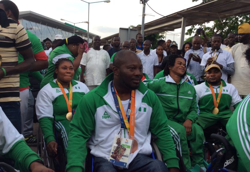 Team Nigeria Paralympians Return to Heroic Welcome