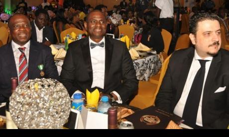 (L-r): David Okeme, president, Advertisers Association of Nigeria (ADVAN); Segun Ogunsanya, MD and CEO, Airtel Nigeria, and Chairman, ADVAN Awards 2016 and Franco Maria Maggi Marketing Director, Nigerian Brewries, at the ADVAN Awards for Marketing Excellence on held in Lagos.