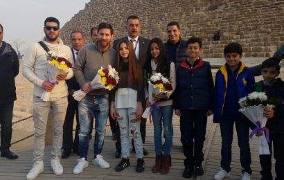 Messi Jets to Egypt for Campaign on Hepatitis C Treatment