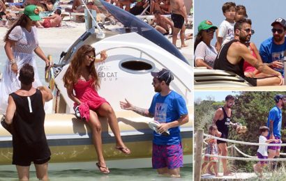 PHOTOS of How Messi, Fabrigas are Spending Their Holiday Together