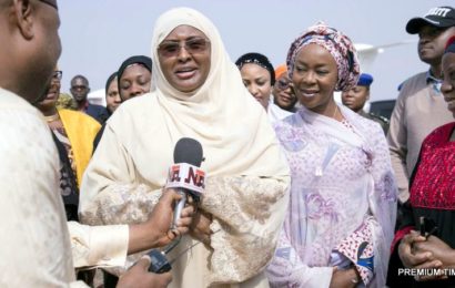 China Donates N60m to Mrs Buhari for Victims of Insurgents in Nigeria