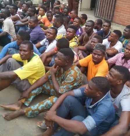 Badoo: Security Forces Arrest 133 in Ikorodu  Hideouts