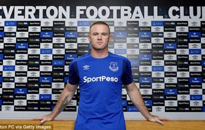 FANS MOCK AS ROONEY COMPLETE EVERTON MOVE