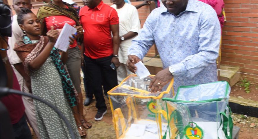 UPDATE: APC Victorious in Ambode’s Polling Unit