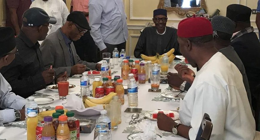 WHAT WE SAW WHEN WE MET BUHARI IN LONDON – GOVERNORS