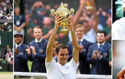 Rodger Federer Wins the Crying Game Wimbledon Final