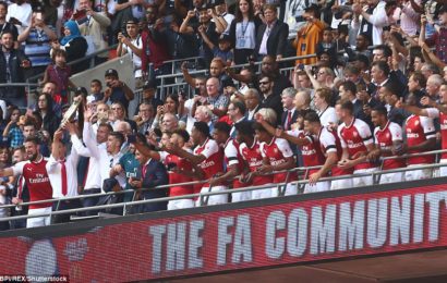 Arsenal Wins Community Shield on  Penalties