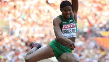 AG: Fans Reactions Overwhelm Okagbare after 100m Disqualification