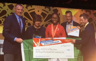 Nigerian Katherine,16, Makes Africa Proud at USA Microsoft World Championship