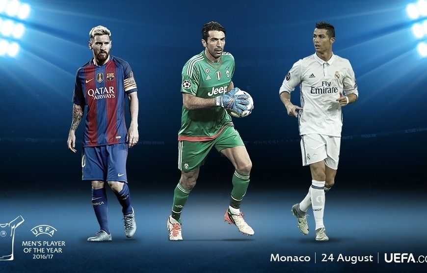 Buffon, Messi and Ronaldo Make EUFA Top Shortlist