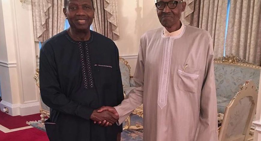 Pastor Adeboye Visits President Buhari in London (Photos $ News)