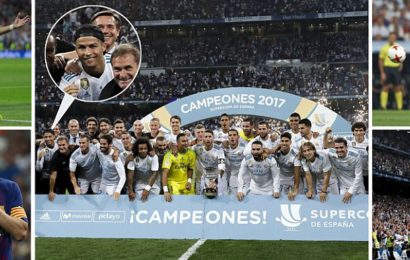 Banned Ronaldo Celebrates as Asensio, Benzema Strike to Condemn Barcelona to Embarrassing Spanish Super Cup Defeat