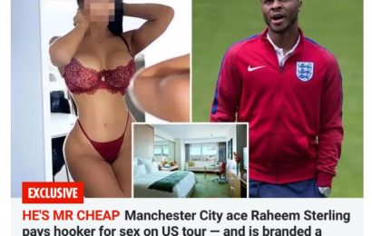 Raheem Sterling is Cheap, says Kim Kardashian Lookalike Prostitute