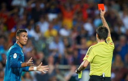 Appeal for Ronaldo’s Five-match Ban Fails