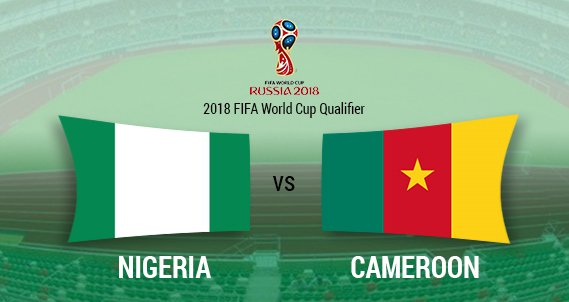 Full Time: Nigeria 1 -1 Cameroon