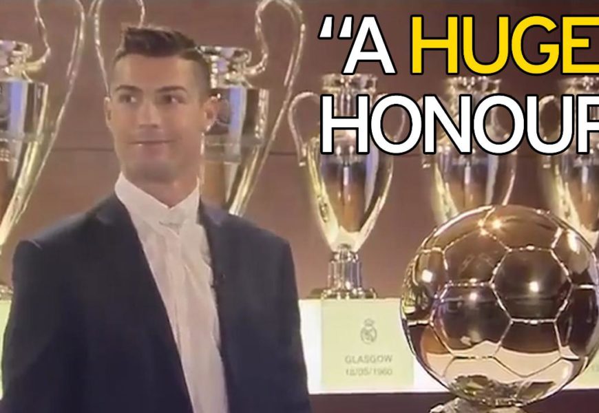 Why Cristiano Ronaldo Sold His FIFA Ballon D’Or Trophy