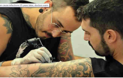 Tattoos Can Cause Infections 15 years Later, Doctors Warn