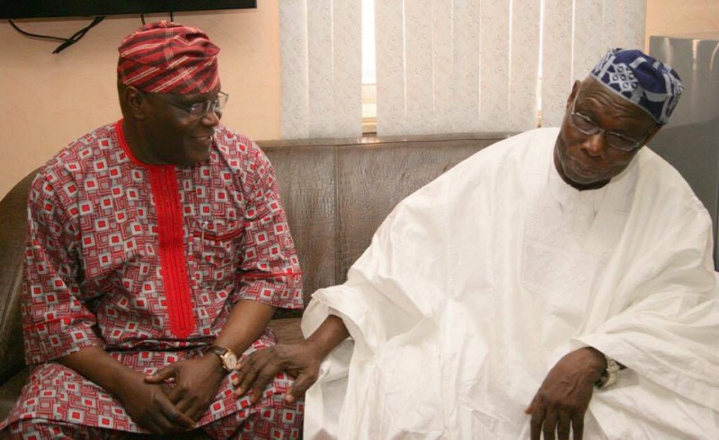 Atiku Holds Secrete Meeting with Obasanjo in Abeokuta