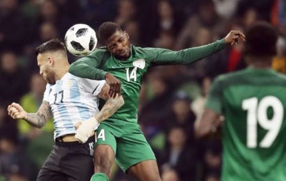 ‘I Overreacted’, Argentine’s Otamendi Admits After Shoving Iheanacho