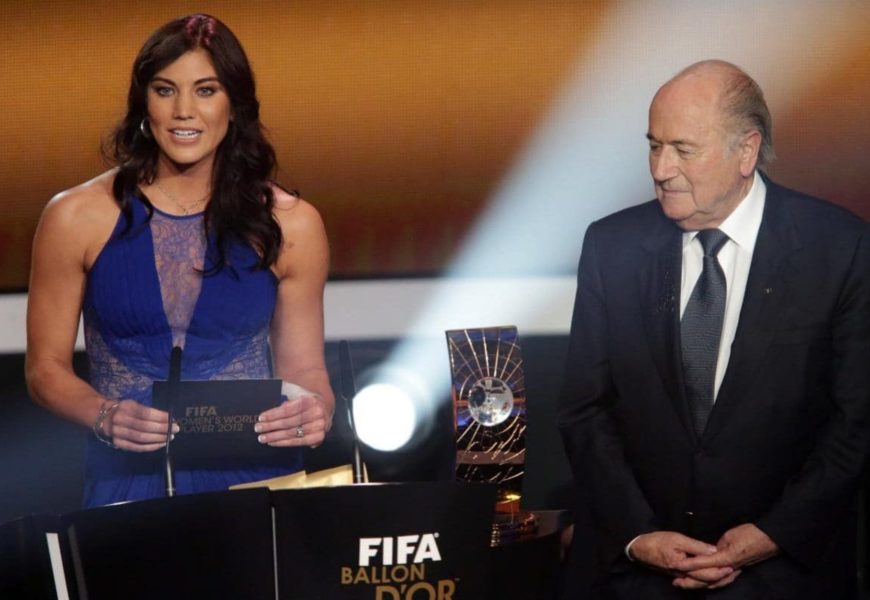 ‘Sepp Blatter sexually assaulted me,’ says former US goalkeeper Hope Solo