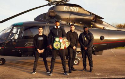 Anthony Joshua Lives in Luxuries with Fleet of Private Jets (PICTURES)