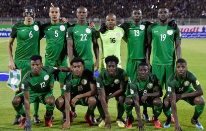 Super Eagles Trains in London for Serbia Friendly
