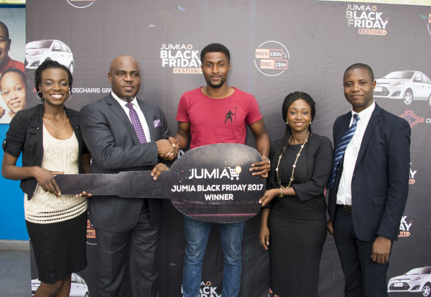 Jumia, Coscharis Give New Car to Black Friday Lottery Winner