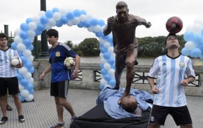 Again! Lionel Messi’s Statue Vandalised in Argentina