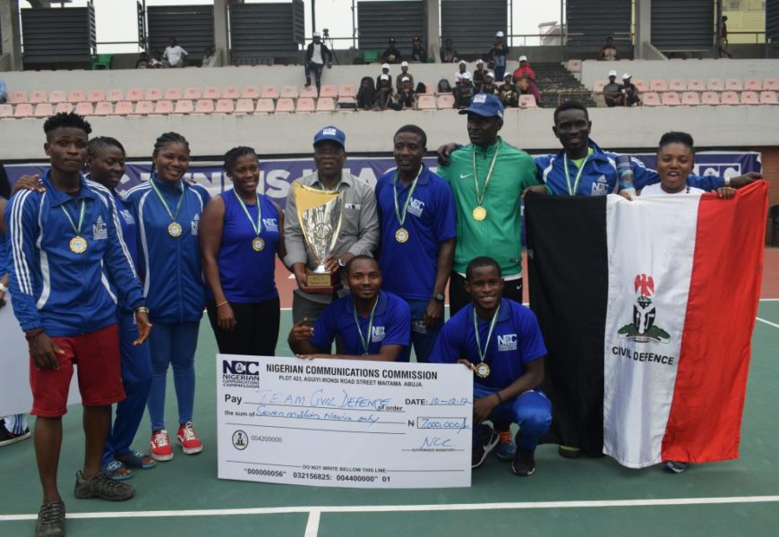 How New Champions Emerged in NCC Tennis Cup 2017 Competition