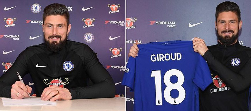 Chelsea Confirms Olivier Giroud Signing