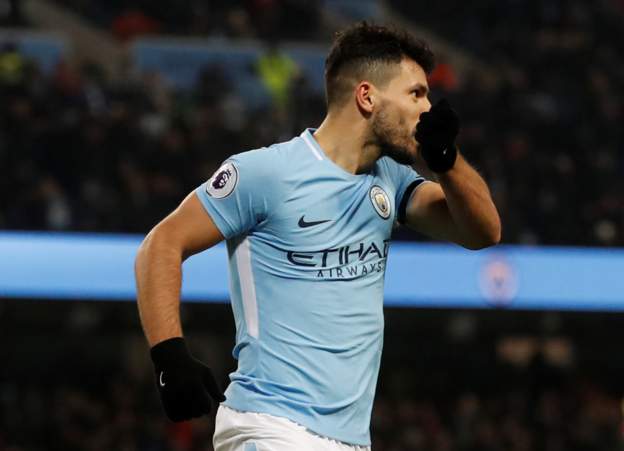 Man City 3-1 Newcastle – Aguero hat-trick Maintains 12-point Lead