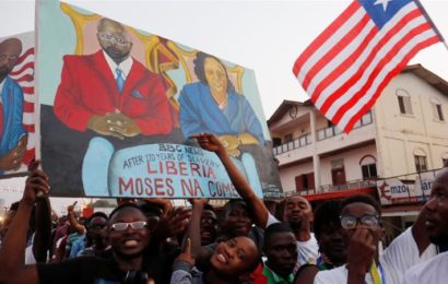 Former Footballer, George Weah Sworn in as Liberian President