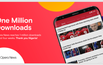 Opera says, ‘Thank You Nigeria’ for One Million Downloads