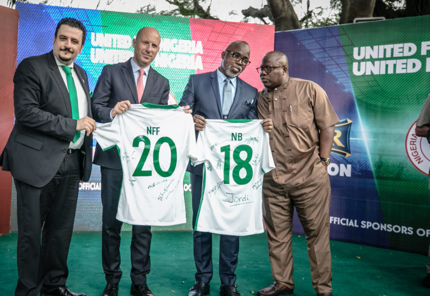 Nigeria Inks N2.2Billion Football Deal with Breweries