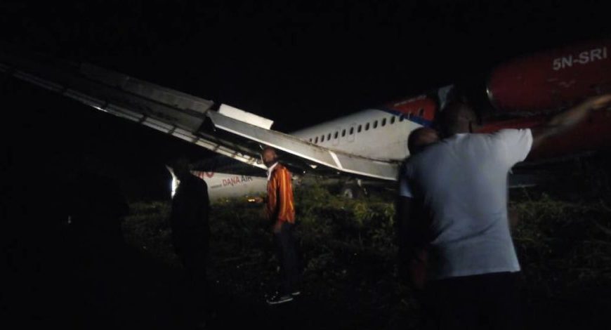 Dana Airplane Again! 49 Passengers Escape Death by the Whiskers in Port Hacourt