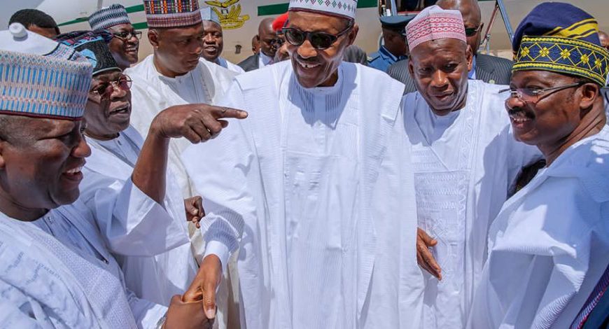 Buhari, Tinubu, Attend Ajimobi’s Son & Ganduje’s Daughter’s Wedding