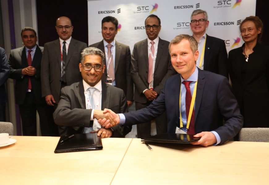 Ericsson Signs MoU on 5G Tech with Saudi Telecom Company