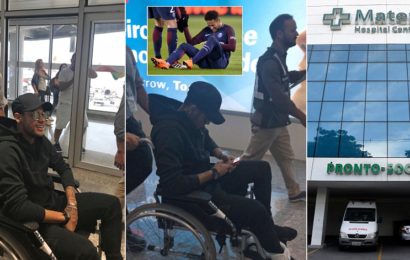 Neymar Now on Wheelchair, Due for Surgery Saturday