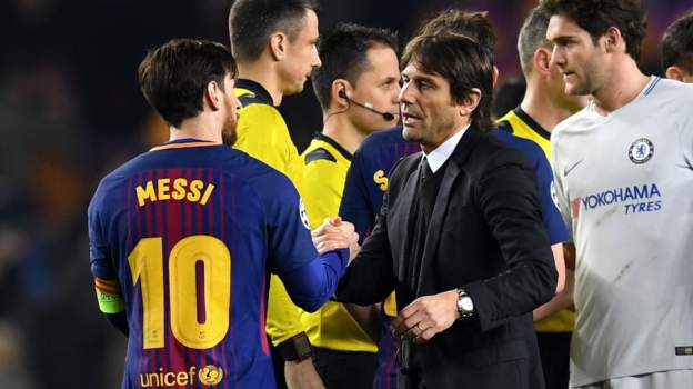 Conte Gives Messi VERY WARM Hugs and Told Him…