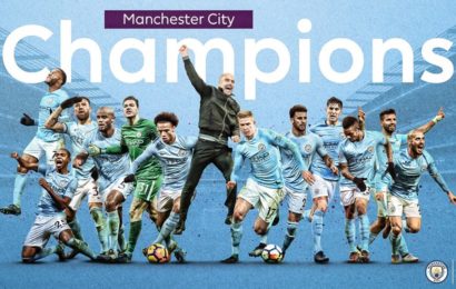 Manchester City confirmed as Premier League champions as rivals Manchester United lose