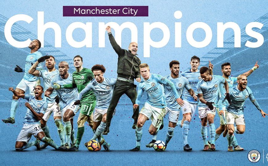 Manchester City confirmed as Premier League champions as rivals Manchester United lose