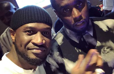 Peter of Psquare, P Diddy link up ahead of Concerts in Abu Dhabi