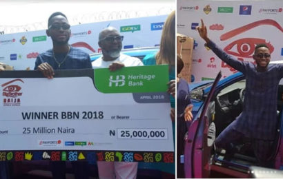 BBNaija 2018: Miracle Receives SUV, N25m, Other Prizes