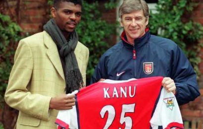 Arsenal invites Kanu for Wenger’s farewell match