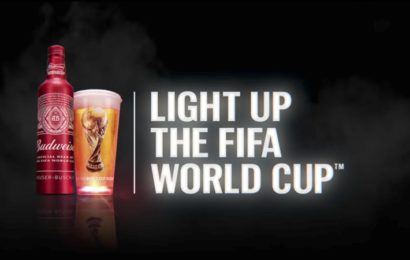 Budweiser Drone Streams 2018 FIFA W/Cup Campaign (Video)