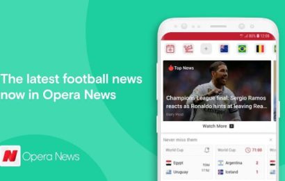 Opera News App Streams World Cup Matches Live