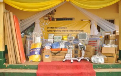 COOUTH, Anambra receives Medical Equipment from MTN