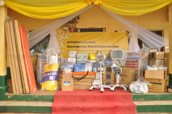 COOUTH, Anambra receives Medical Equipment from MTN